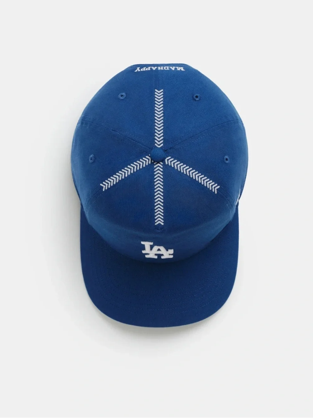 NWT Madhappy Blue LA Dodgers '47 Embroidered Baseball Cap - Picture 3 of 5